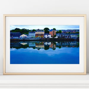Kinsale Harbor Print, Irish Houses, Ireland Photography, Hanging Wall Art, Fine Art Prints, Water View, Colorful Art - "Kinsale Harbour"