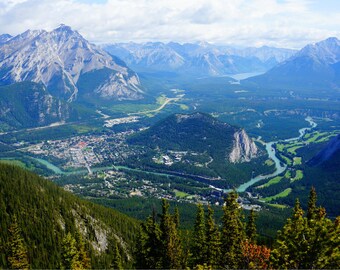 Banff Canada Fine Art Print / Canadian Rockies Wall Art / Banff National Park Photography / Gift for Him / Gift for Her / Housewarming Gift