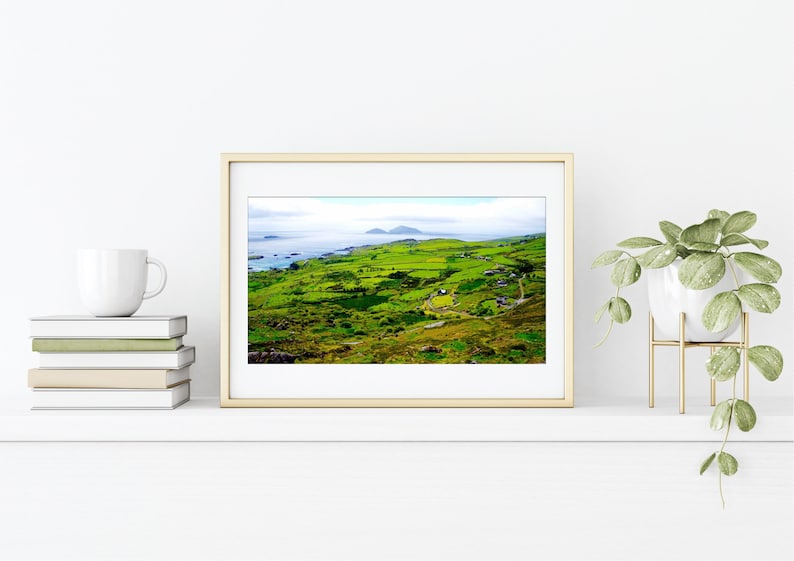 Irish Coast Print / Emerald Isle Fine Art Print / Ireland Etsy