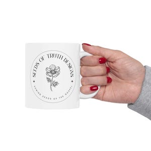 Custom Logo Ceramic Mug 11oz 15oz - Personalized Business Brand Promotion, Print Company Logo on Coffee Cup, Corporate Gift, Office