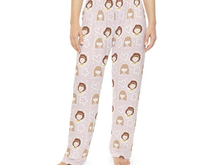 Cute Bible Verses Pajama Pants for Women, Cozy Sleepwear, Cute Loungewear, Gift for Animal Lovers, Matching Family PJs