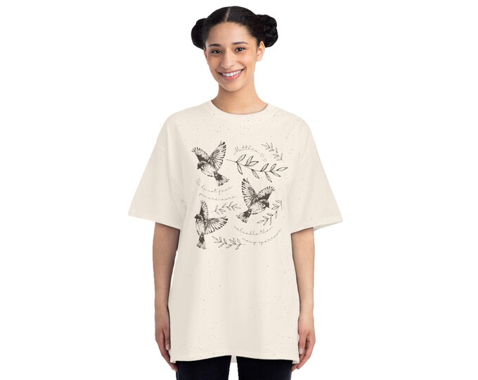 More Valuable Than Many Sparrows Christian Design T-Shirt, Artistic Tee, Gift for Her, Casual Wear, Summer Essential, Christian Apparel