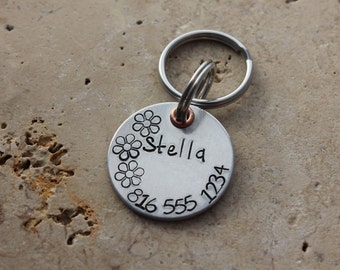 copper bar dog tag for dogs pet id tag dog tag etsy