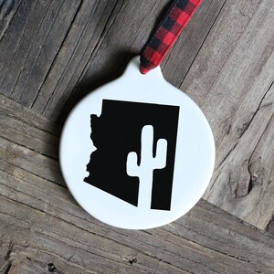 Arizona Ornament / Arizona Gift / Arizona Christmas Ornament / Arizona State Ornament / Arizona Holiday Decor