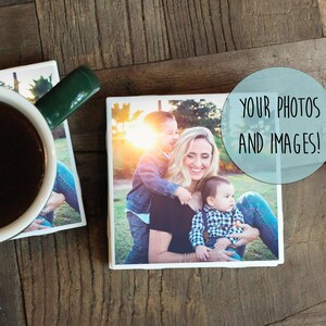 Personalized Coasters / Custom Wedding Gift / Personalized Gift for Dad / Moving Away Gift / Custom Coasters / Custom Gift for Dad