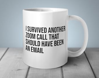 Work From Home Mug, Funny Mug, Gift for Boss, Funny Boss Gift, Quarantine Mug, Work From Home Gift, Coworker Gift, Funny Office Gift