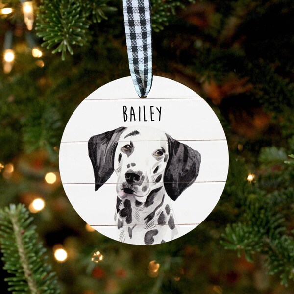 Dalmatian Ornament Etsy
