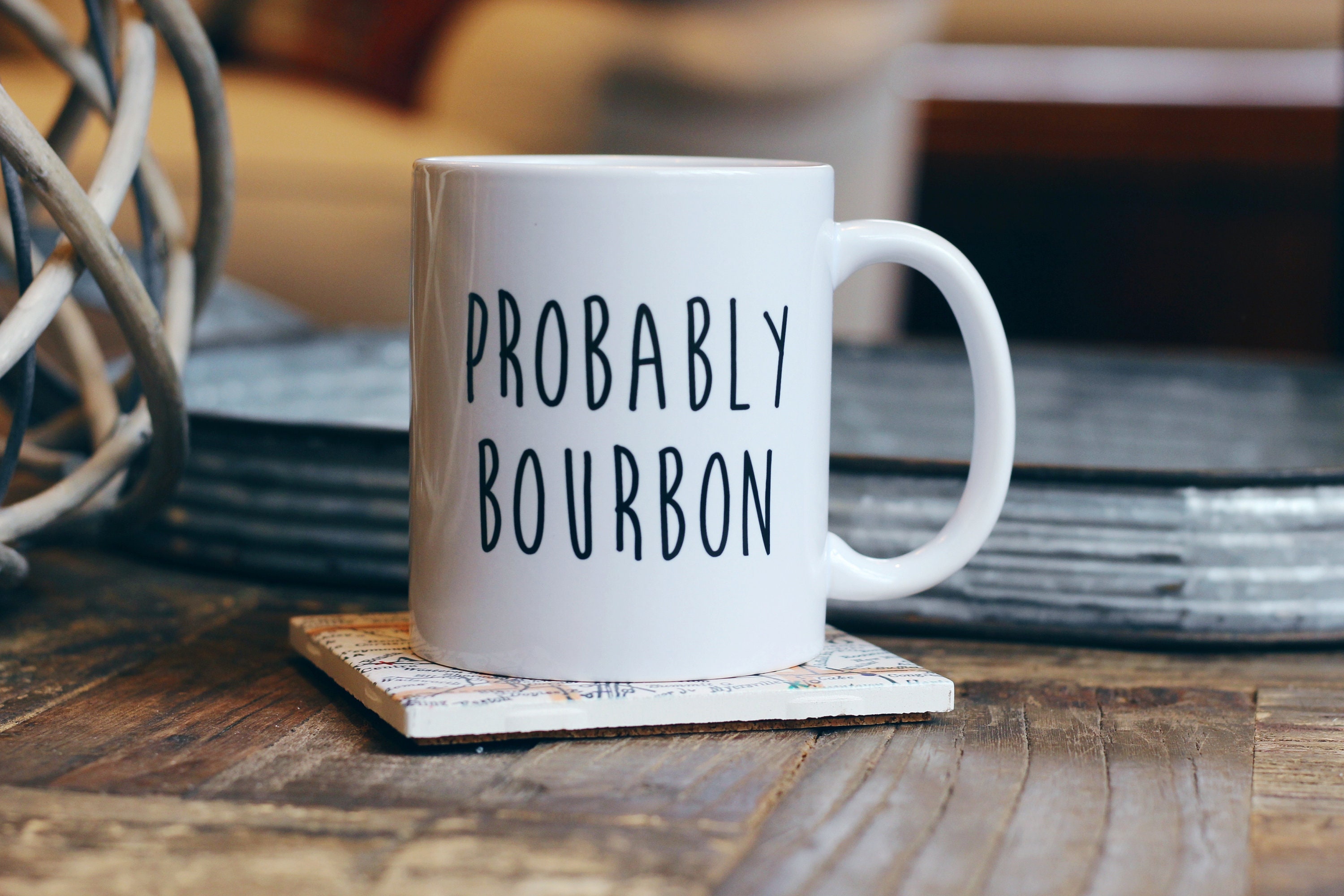 PROBABLY WHISKEY | Enamel Coffee Mug | Funny Bar Gift for Whiskey,  Bourbon, and Scotch Lovers, Dad…See more PROBABLY WHISKEY | Enamel Coffee  Mug 