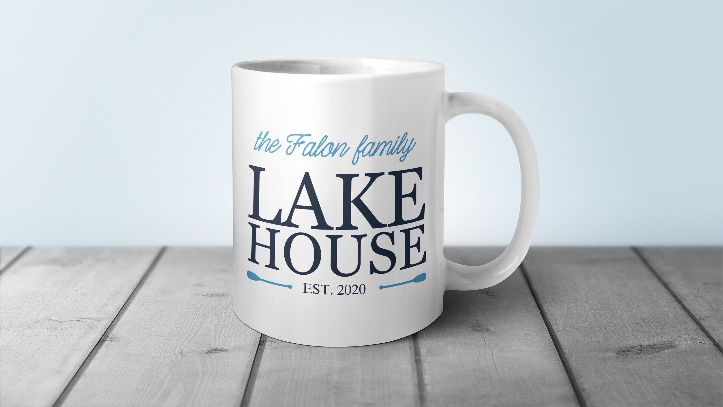 Lake House Mug Lake House Gift Lake Coffee Mug Housewarming Etsy
