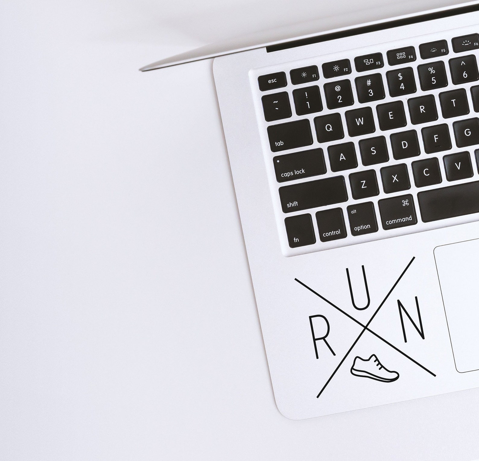 running sticker