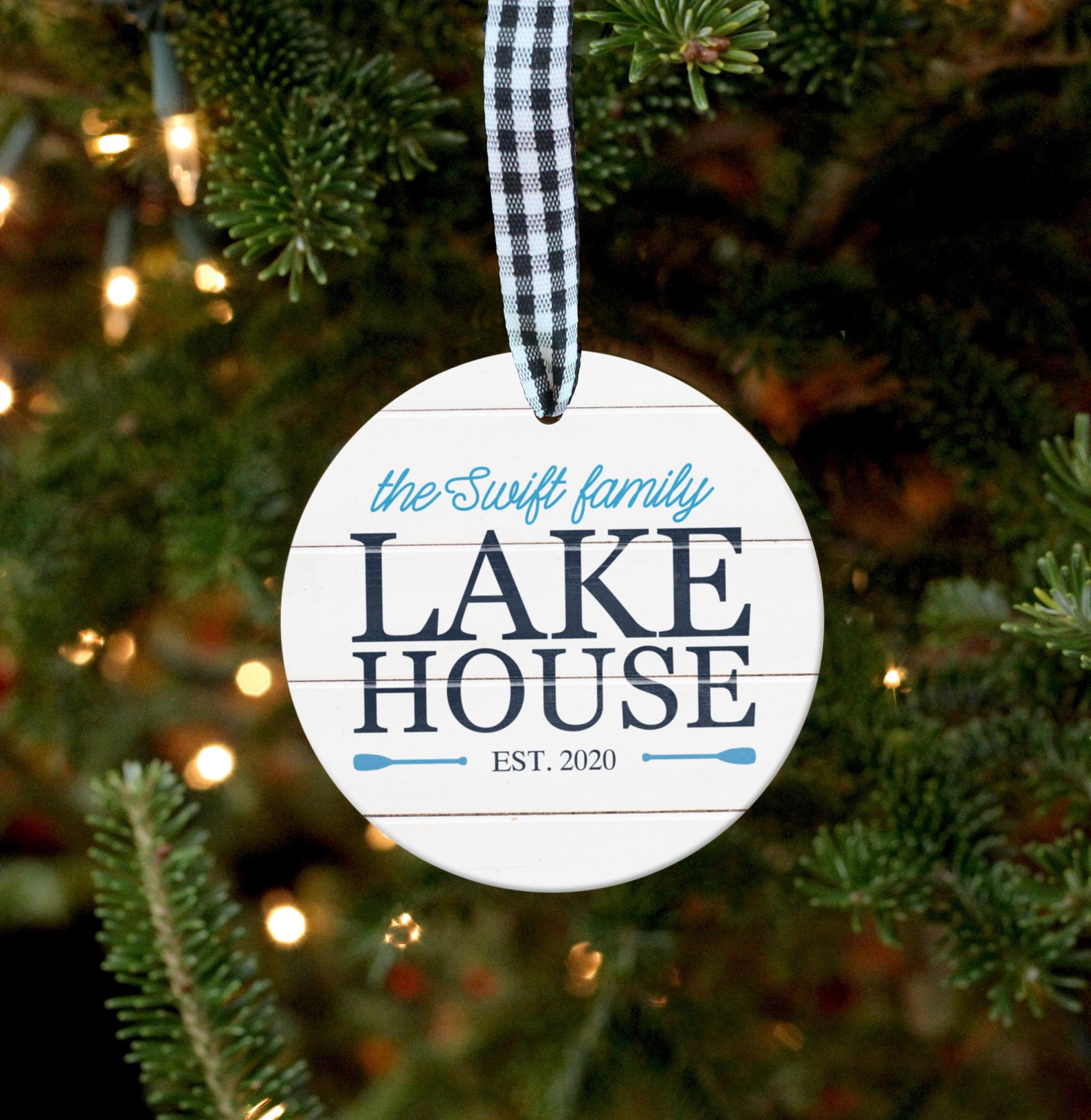 Lake Ornament Lake House Gifts Lake House Ornament New Lake Etsy