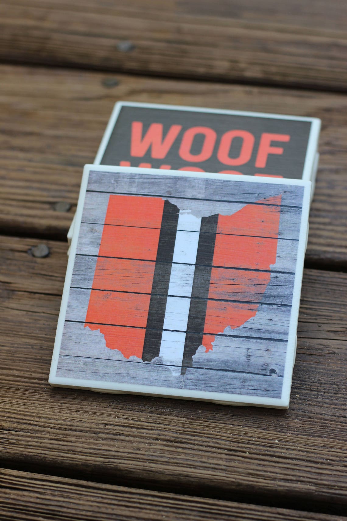 Cleveland Gifts / Coasters / Cleveland Football / Housewarming Etsy