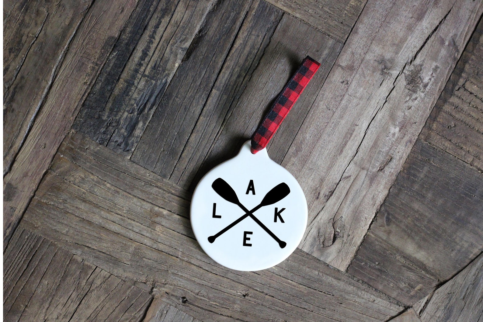 Lake House Ornament / Lake Ornament / Lake Gift / Christmas Etsy