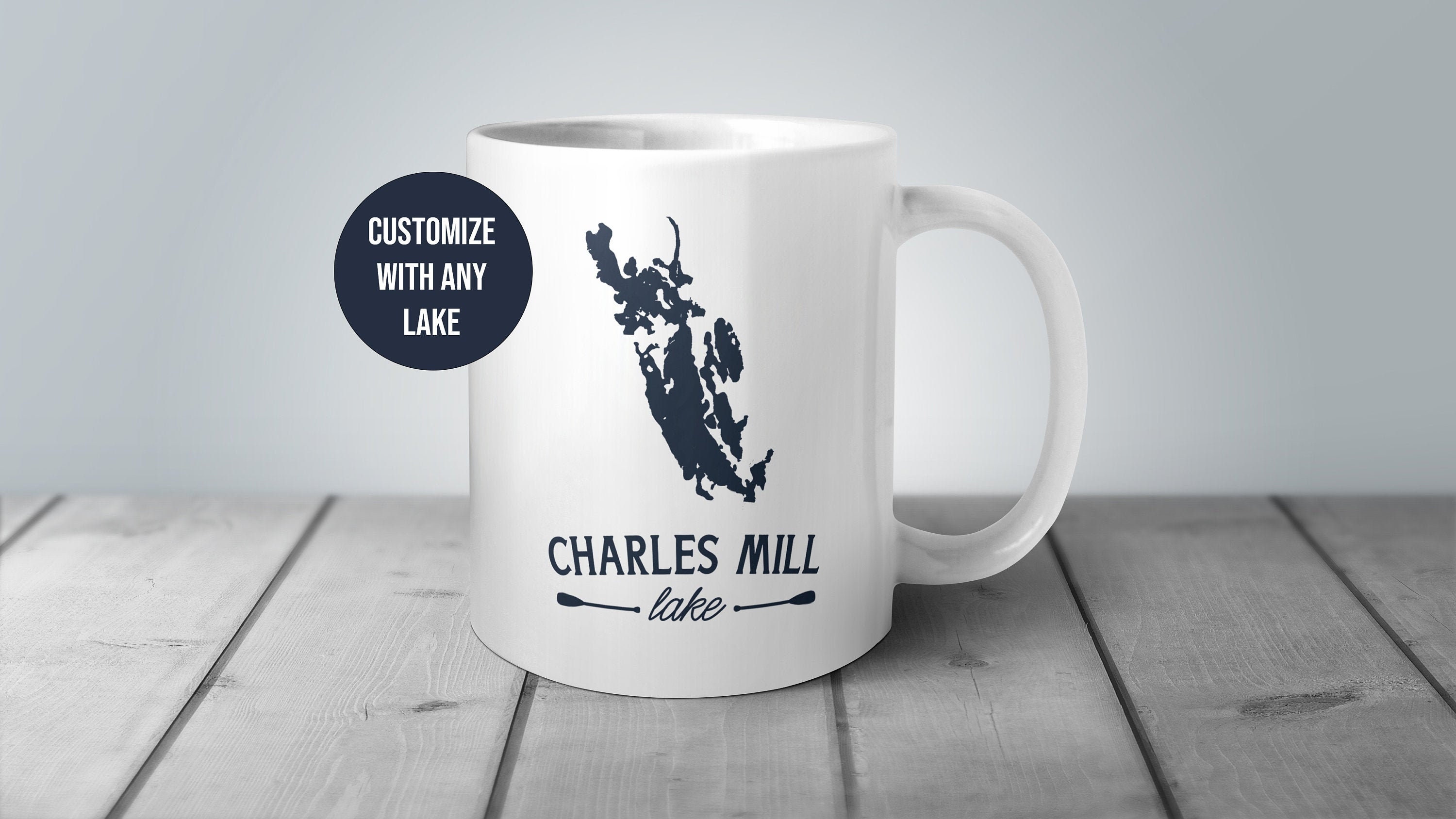 Lake House Mug Personalized Lake Mug Lake Coffee Mug Custom Etsy