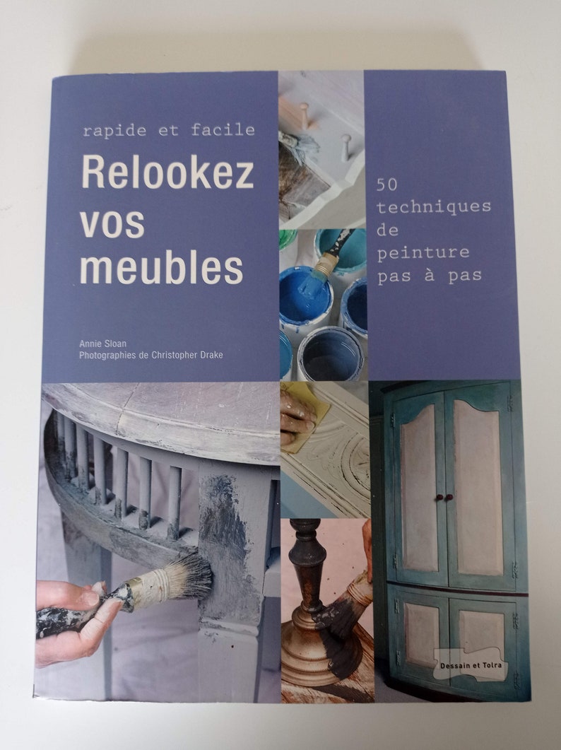 LIVRE : Relooker vos meubles, peindre ses objets et meubles, tuto peinture meubles, patiner... image 2