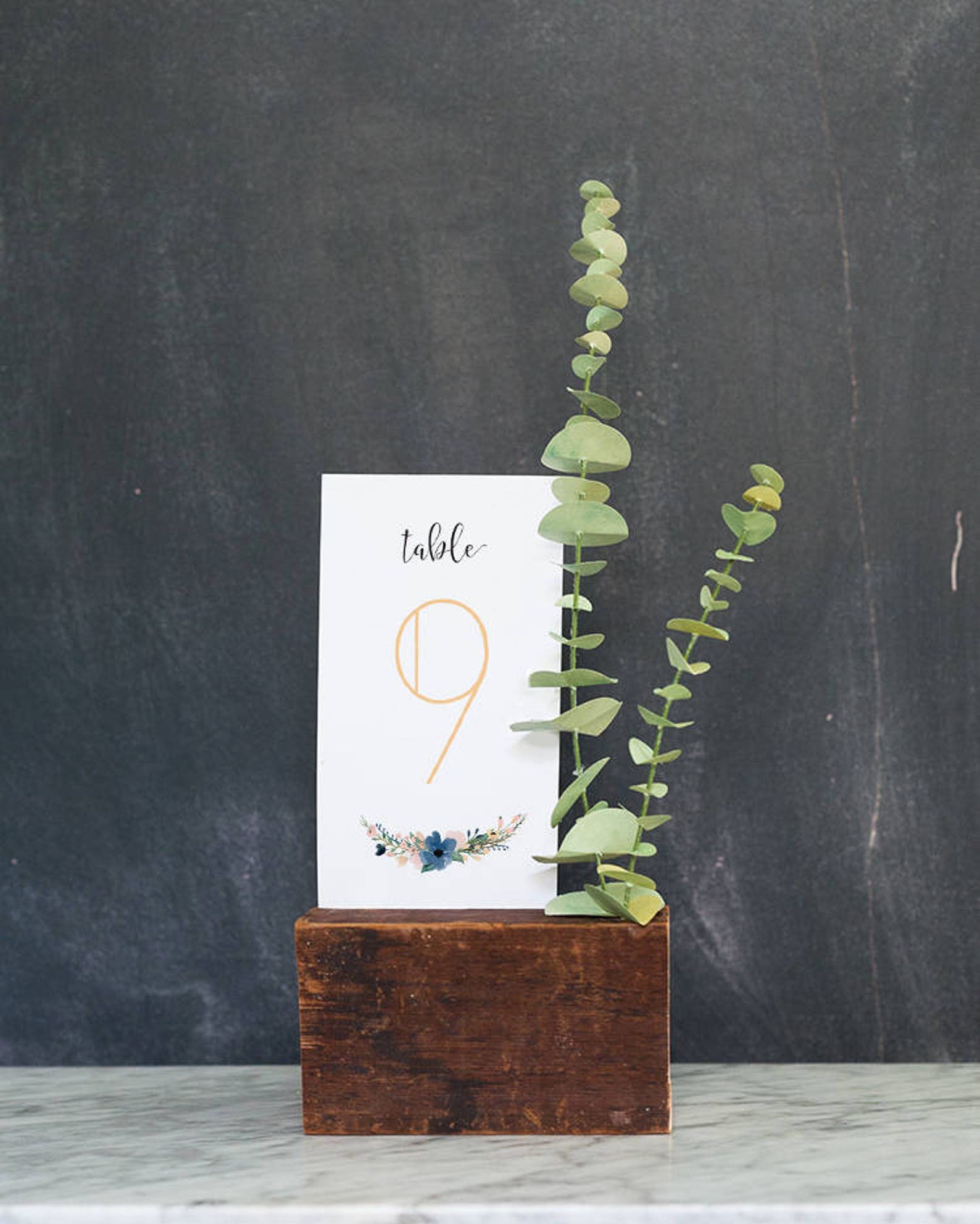DIY Printable Table Numbers Table Numbers Wedding Table - Etsy
