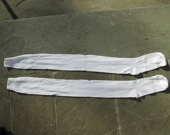COLONIAL WHITE STOCKINGS 18TH C Foot Wear