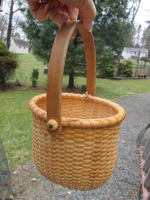 ナンタケット スモールバスケット ラウンド - Etsy 日本