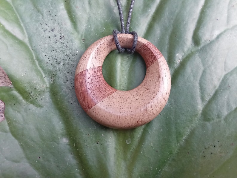 Sun Pendant Wooden Jewel Ethnic Necklace Pendant Sun Wooden Pendant