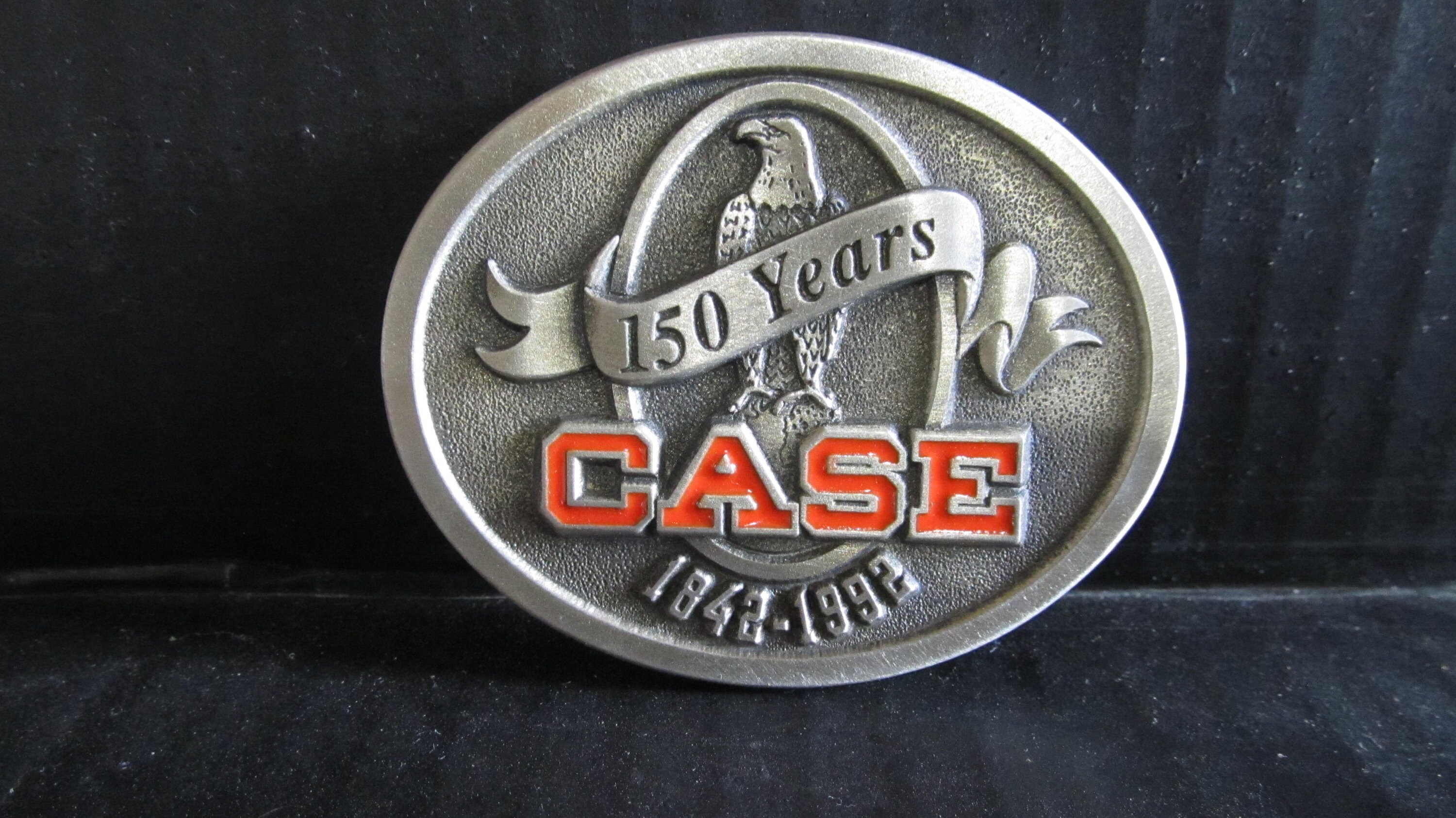 J.I. Case Co. 150 Years 18421992 Belt Buckle Etsy