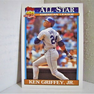 Topps 1990 "Ken Griffey Jr- All Star" Baseball Trading Card