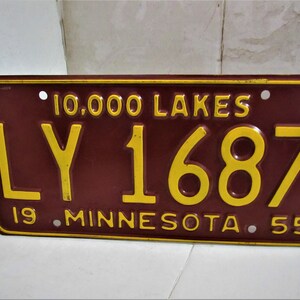 Minnesota 1955 Standard Vehicle 