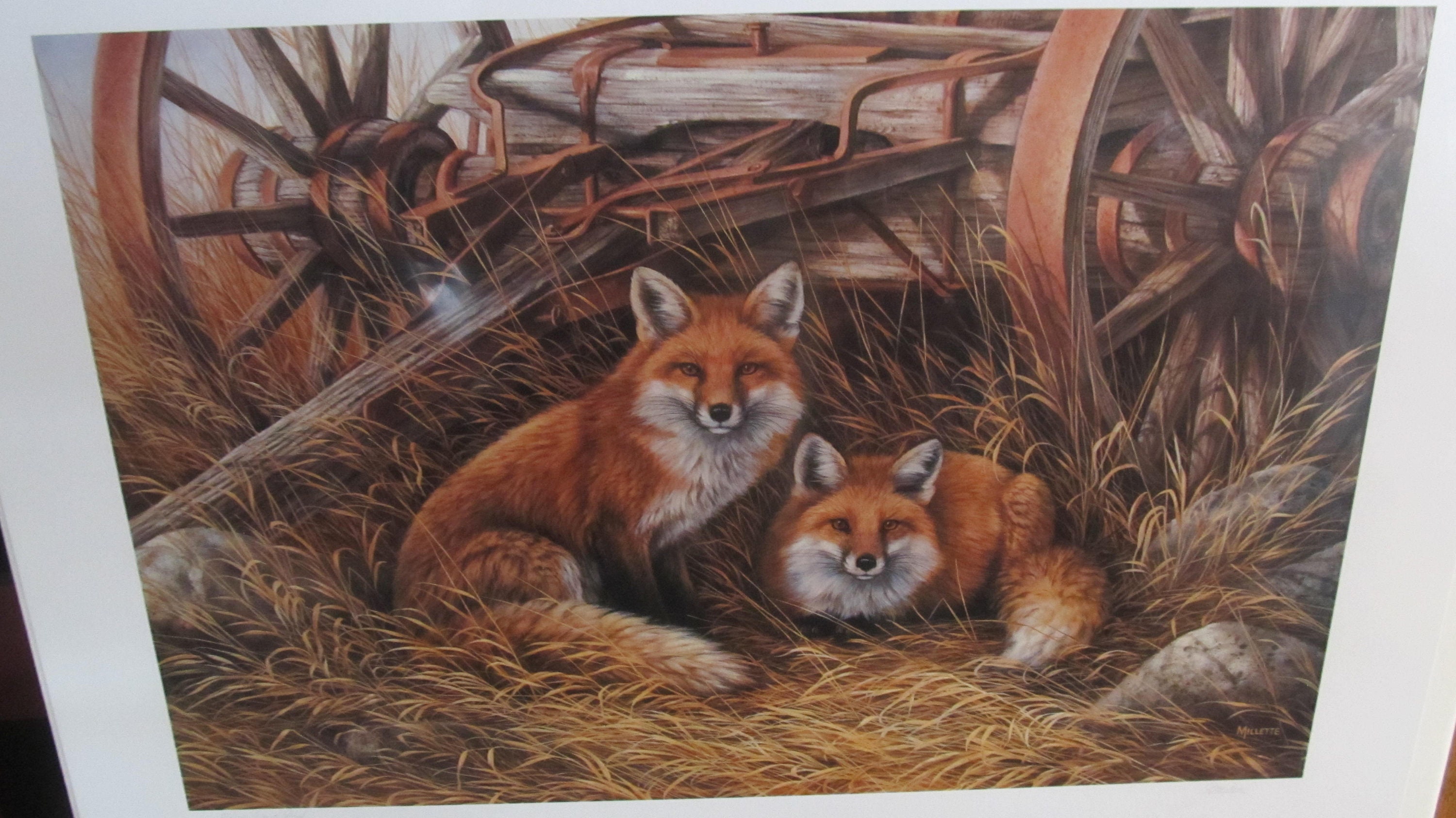 Rustic Retreatred Fox Etsy