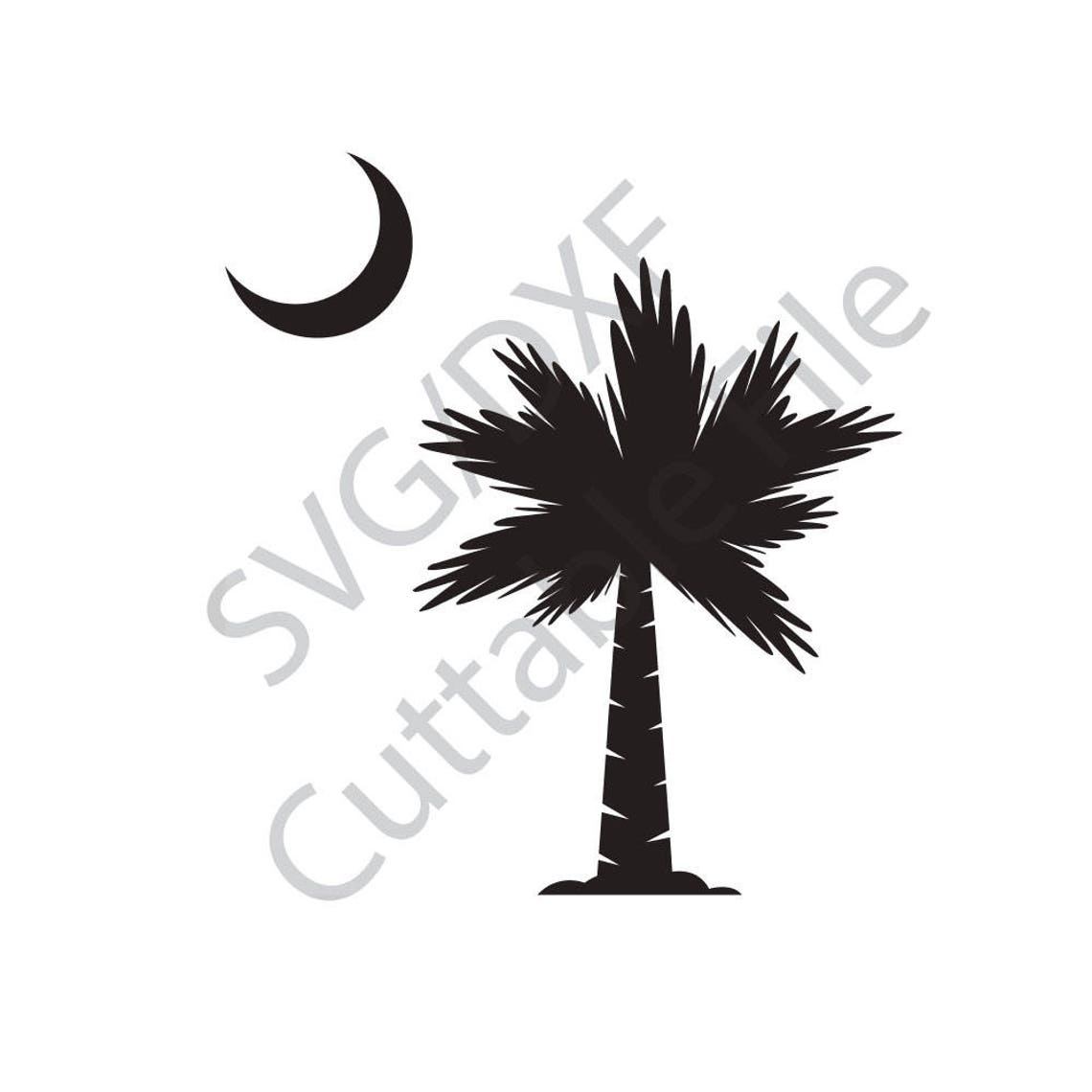 Palmetto Svg Palmetto Tree South Carolina Svg Dxf Ets vrogue.co