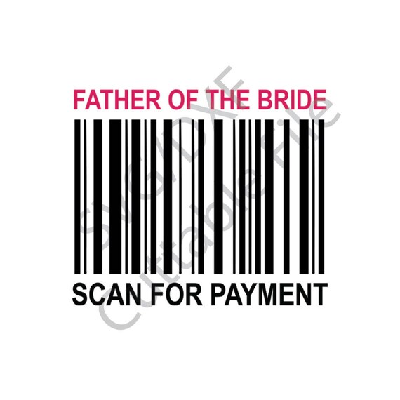 Download Father of the Bride SVG Wedding SVG DXF File Htv Vinyl | Etsy
