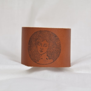 Womens Leather Cuff, Wide Cuff Bracelet