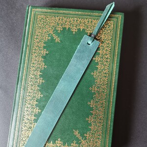 leather bookmark, bookmark, green bookmark, graduation gift, black bookmark, back to school, leather bookmarks, mothers day, gift for her