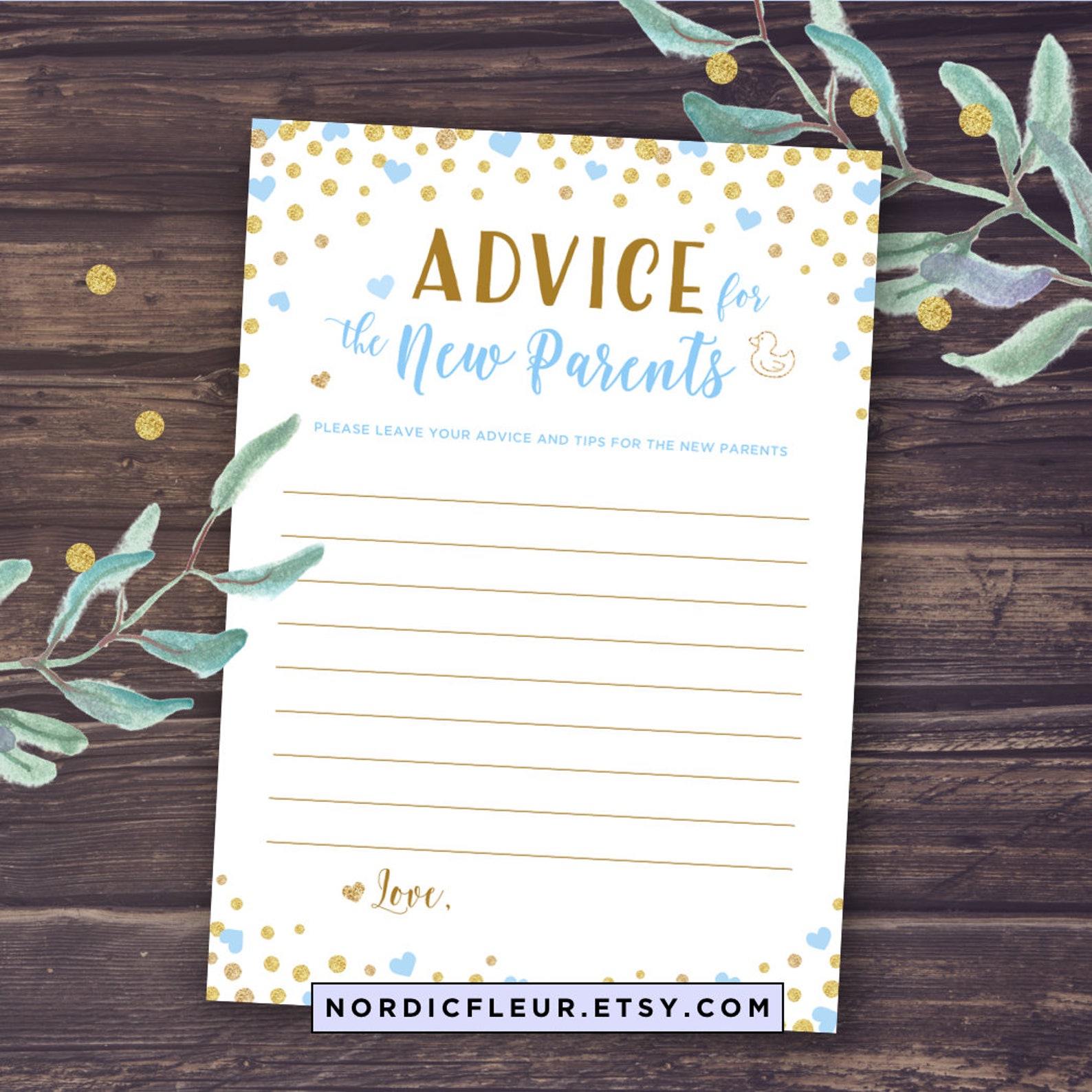 Boy Baby Shower Advice for New Parents Baby Advice Cards Etsy Canada