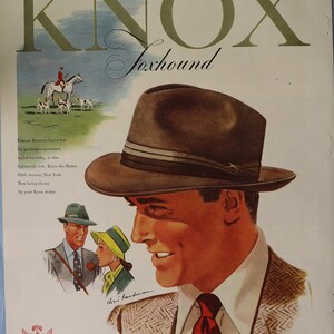 Vintage Knox Hat - Etsy Vintage Knox Hat - Etsy