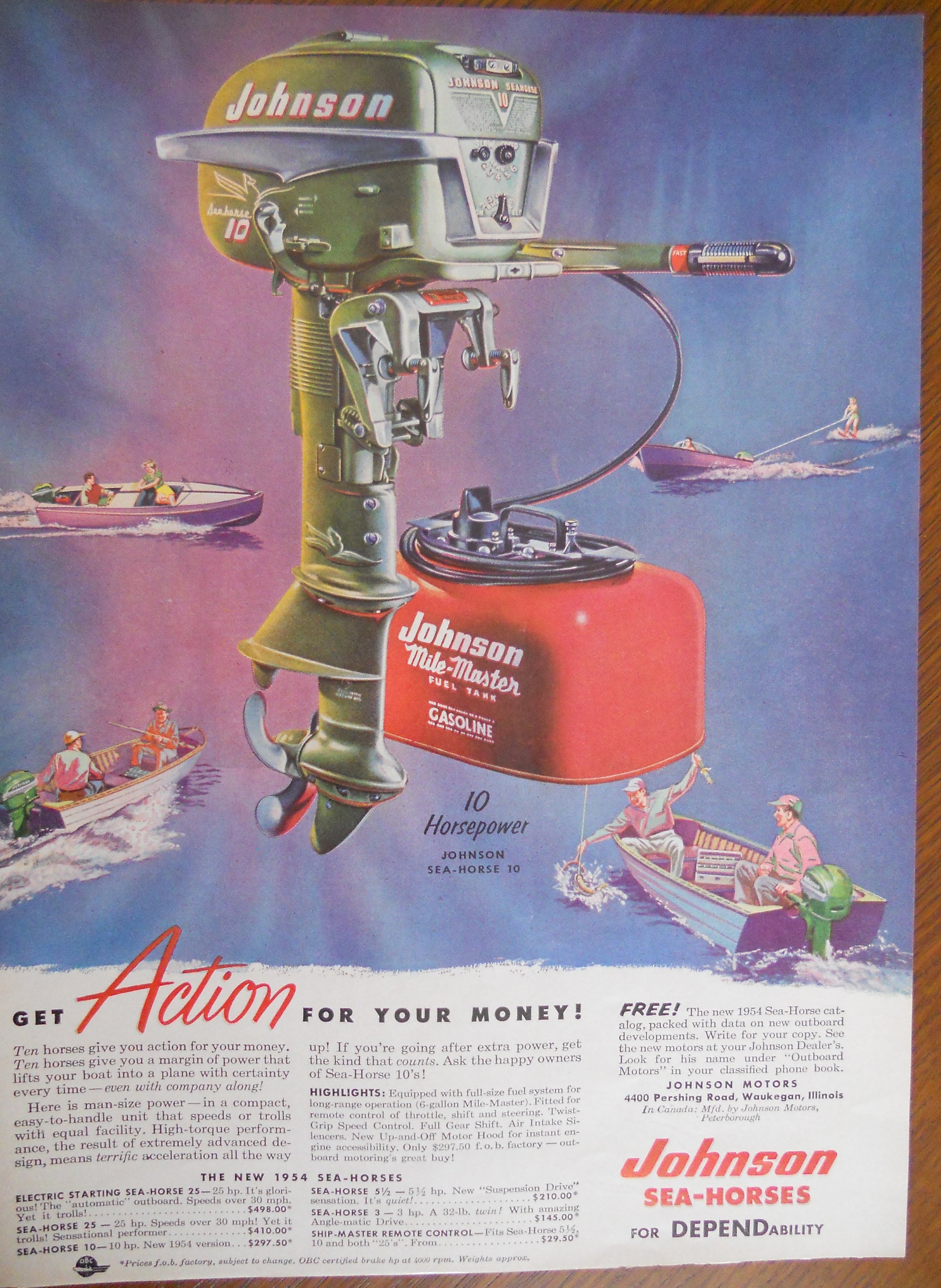 10 Hp Outboard Motor for sale compared to CraigsList Only 2 left at 70