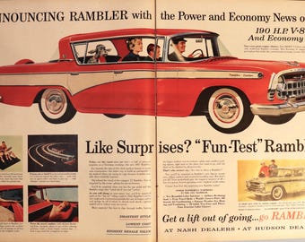 1/43 Scale VERY Rare 1950 Nash Rambler Diecast Replica by the