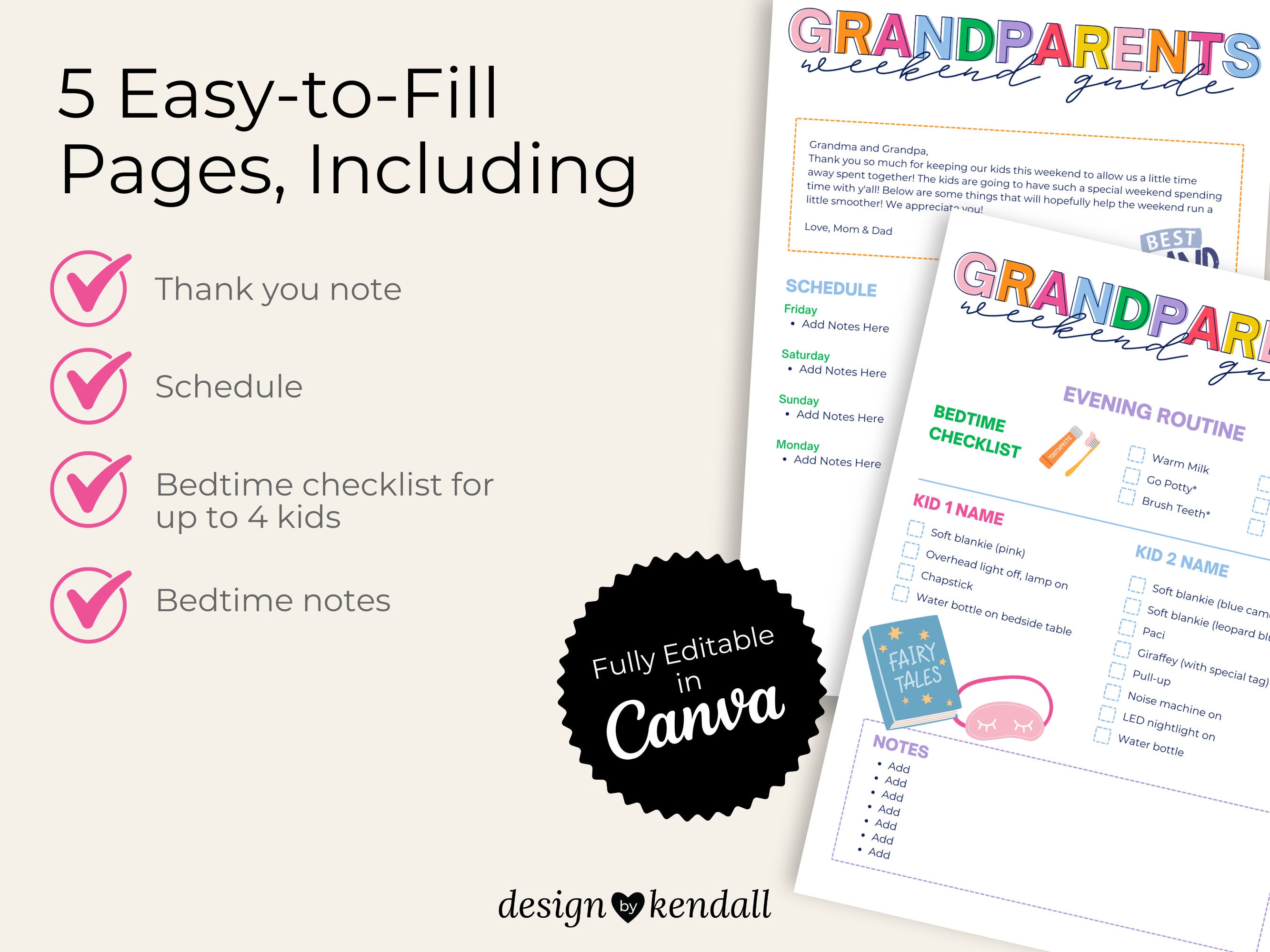 Parent Weekend Away Grandparent Guide Template Etsy Parent Weekend Away Grandparent Guide Template Etsy