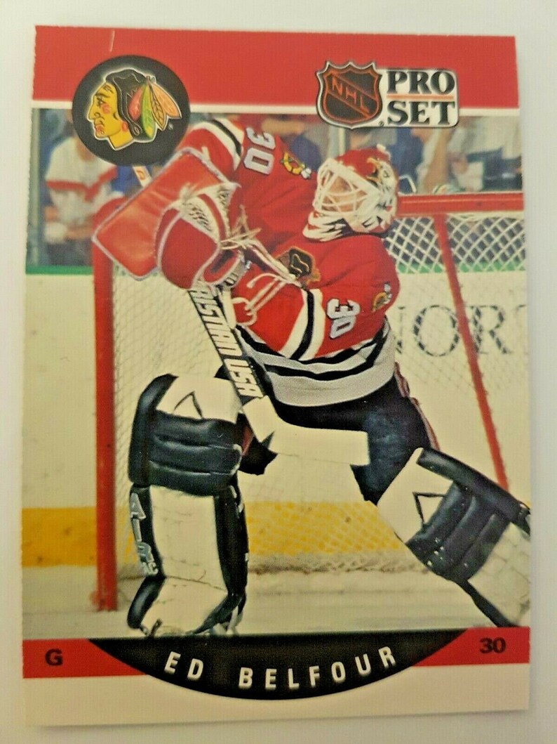 Ed Belfour Rookie Card Pro Set