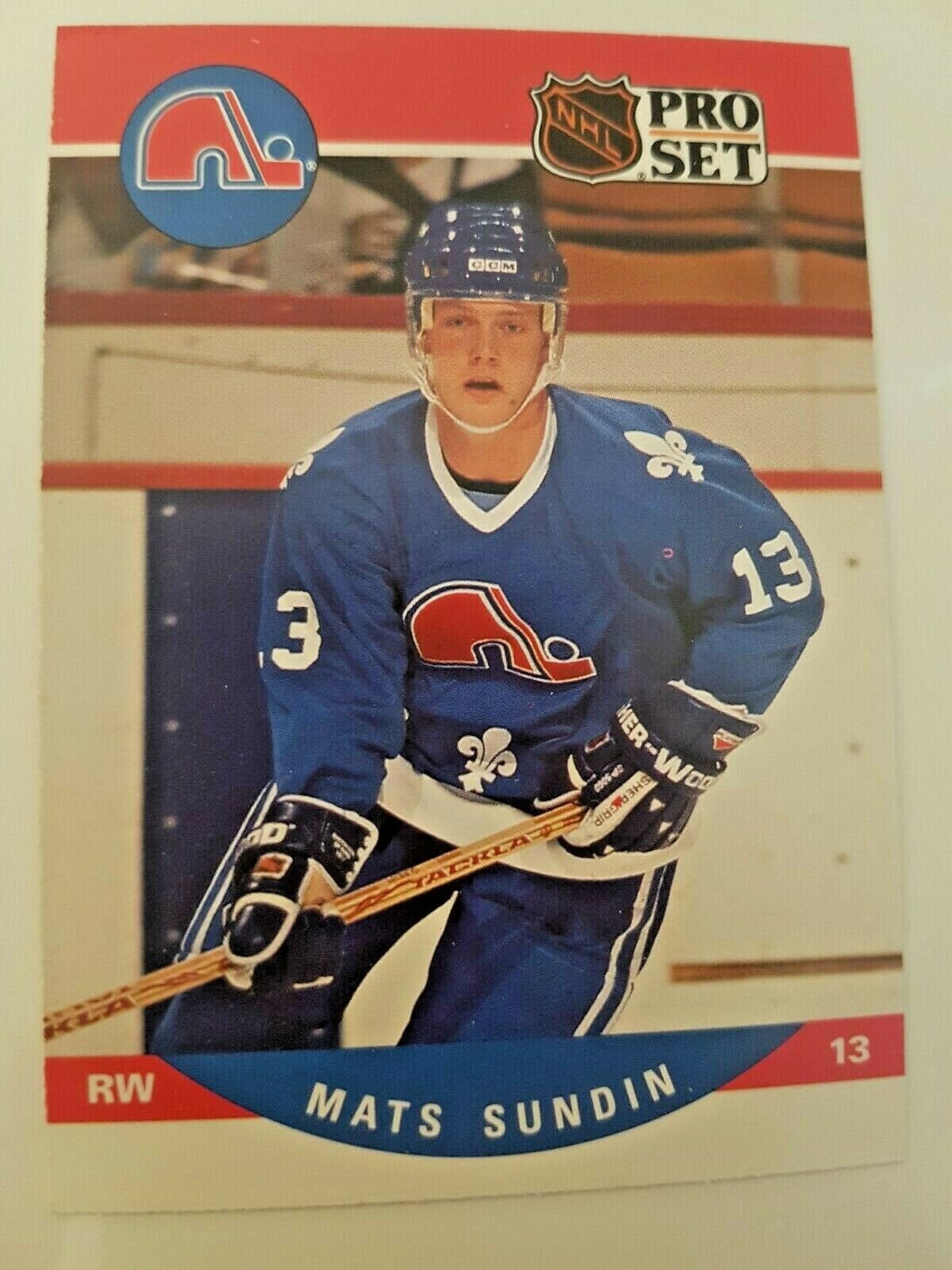 Pro Set Mats Sundin Rookie Card Etsy