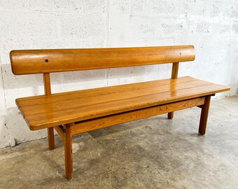 Borge Mogensen Bench 3171 Danish Modern Oak