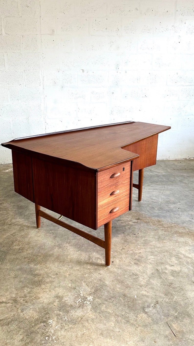 Peter Lovig Nielsen Boomerang Danish Modern Desk image 1