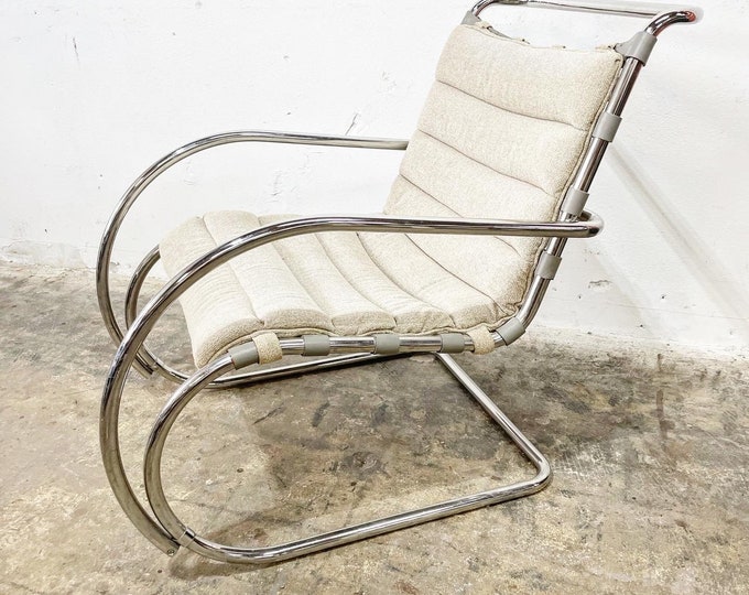 Knoll Mr Lounge Chair by Ludwig Mies Van Der Rohe Etsy