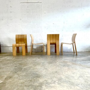 Gijs Bakker for Castelijn Strip Dining Chairs Mid Century Modern image 4