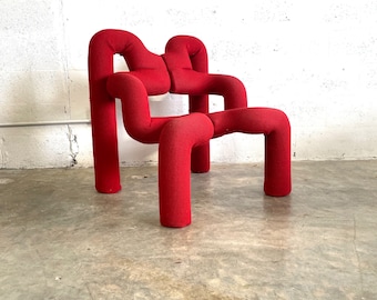 Vintage Ekstrem Chair by Terje Ekstrom Mid Century