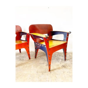 Pair of Puzzle Chairs by David Kawecki image 2