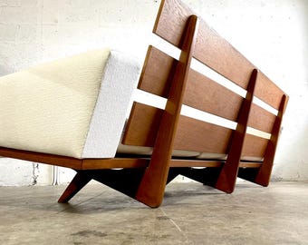 Georg Thams Danish Mid Century Oak Sofa