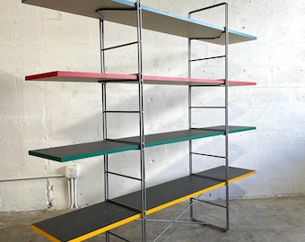 1980s Ikea Guide Shelving unit or Bookcase by Niels Gammelgaard