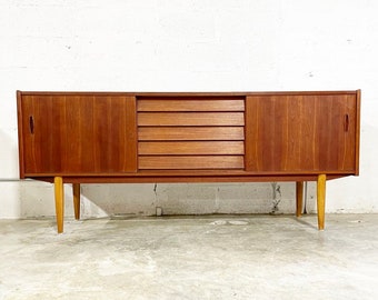 Scandinavian Teak Credenza or Console by Nils Jonsson for Hugo Troeds