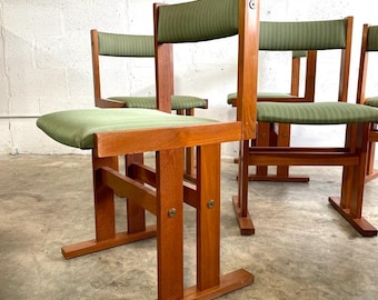 Gangso Mobler Danish Modern Teak Dining Chairs