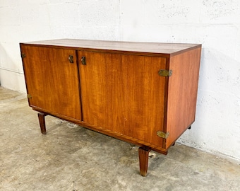 Peter Lovig Nielsen Danish Modern Teak 2-Door Sideboard by for Dansk Designs