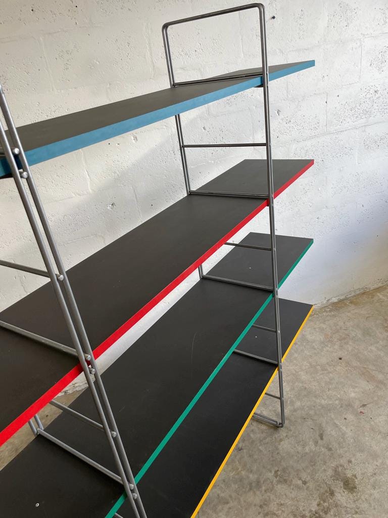 1980s Ikea Guide Shelving Unit or Bookcase by Niels Gammelgaard - Etsy